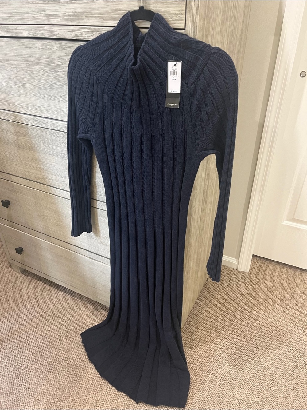 Banana Republic Ribbed Sweater Dress